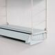 Compact tomado shelf with drawer