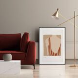 Female figure giclee art print, 50x70cm