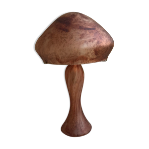 Lampe champignon en pate