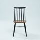 6 Tapiovaara Fanett style spindleback chairs, 1970s
