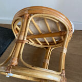 Bamboo stool 50s