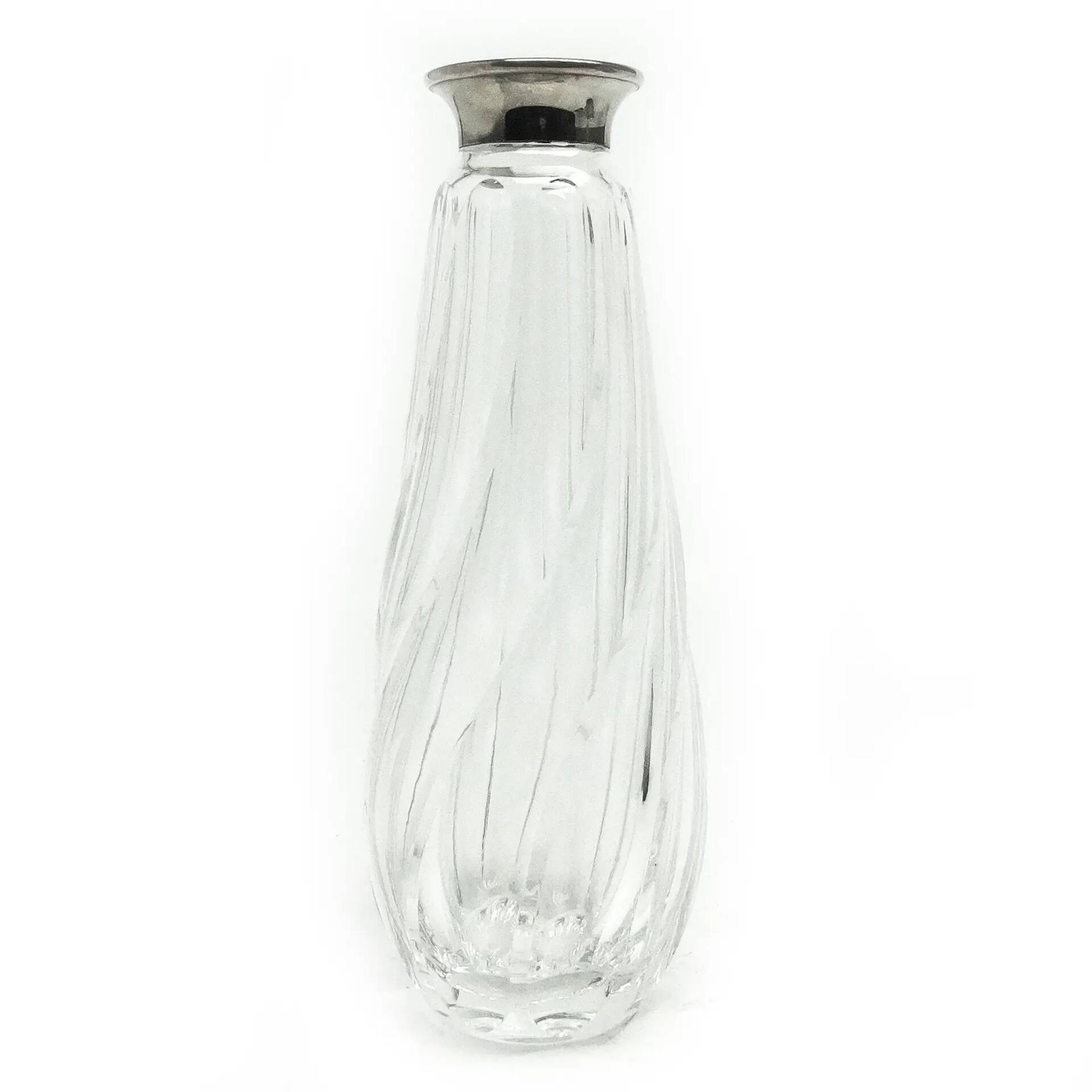 Art Deco vase, crystal, Norway, 1950s