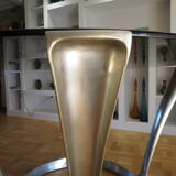 Michel Charron dining table and chairs