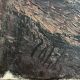 Tableau HST "Snowy Mountain Landscape" signed cf. Wibault