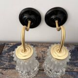 Pair of Art Deco wall lights