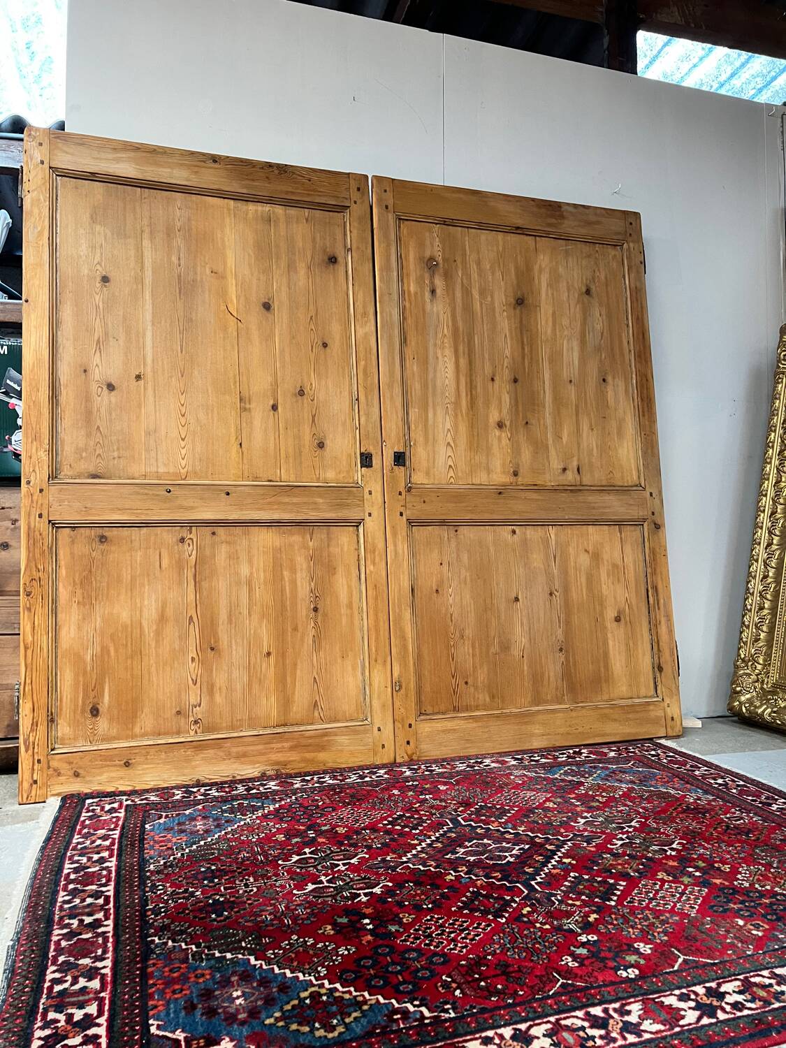 Old interior carpentry doors