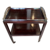 Rolling bar cart with 1 removable tray, Art Deco 1930.