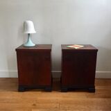 Pair of art deco nightstands