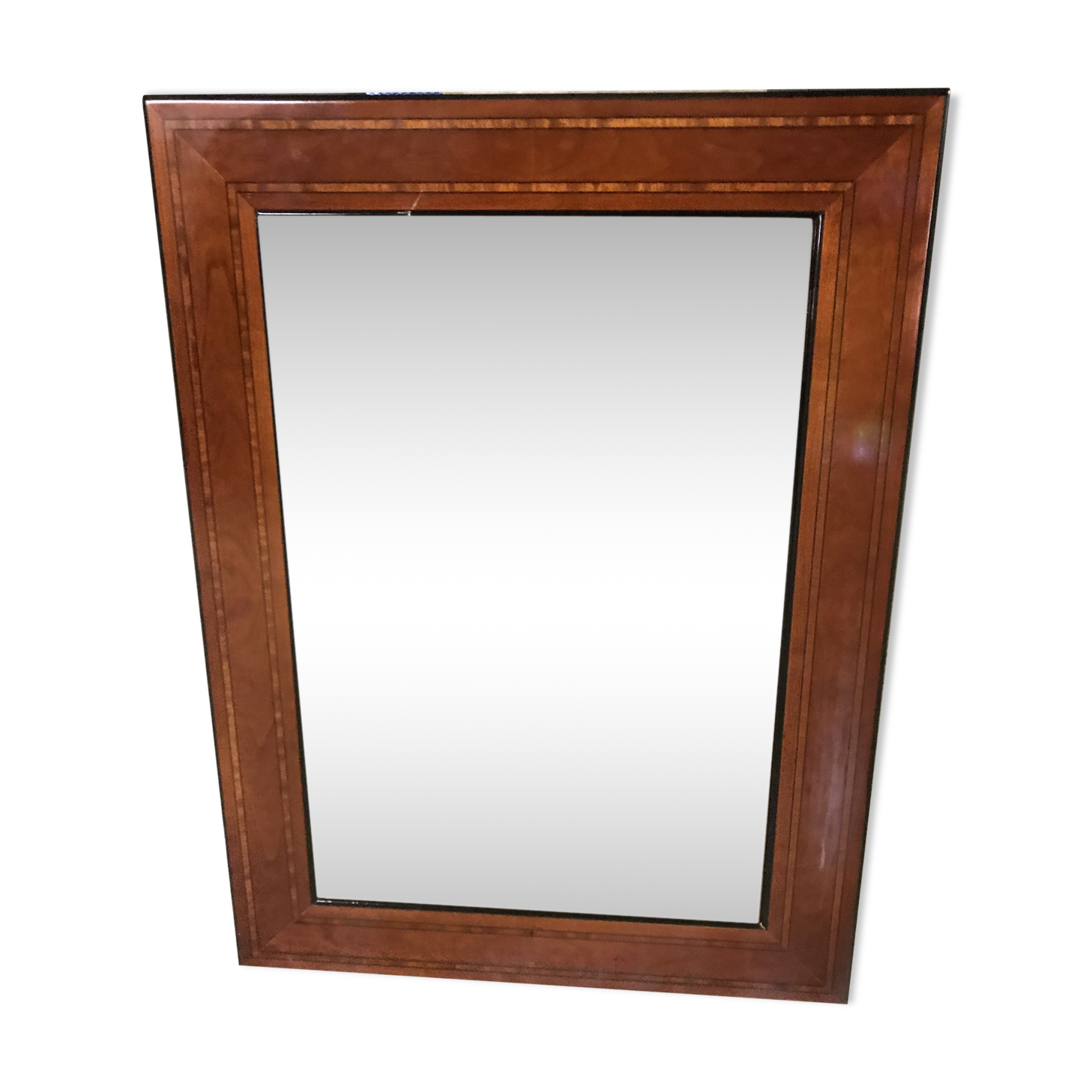 English style mirror wood 60x81cm