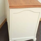 Creme white chest of drawers