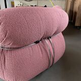 Armchair Soriana Afra and Tobia Scarpa 60s Cassina