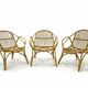 Set of 3 Retro Armchairs with Table, Alan Fuchs, 1960s, Czechoslovakia