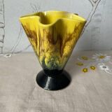 Small vintage vase in Vallauris style