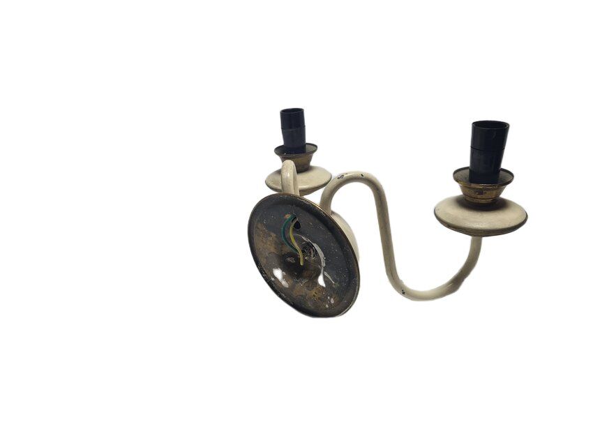 2-armed wall lamp from Elmet Zabrze, Poland, 1970s