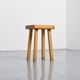 Pine stool by Charlotte Perriand, Les Arcs, France