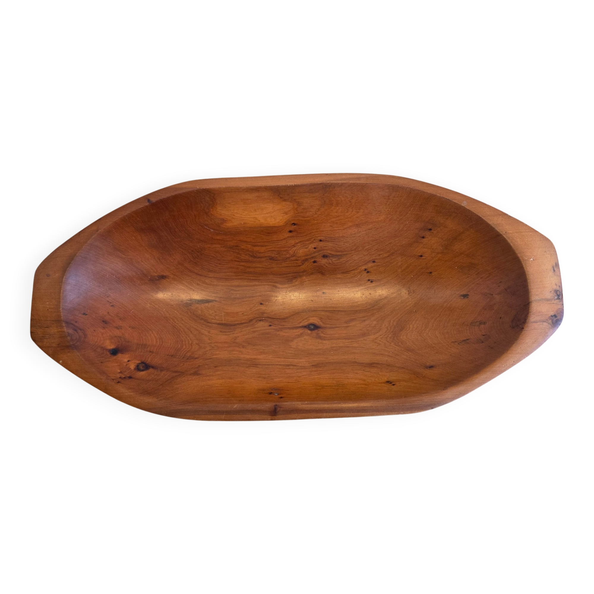 Grande coupe monoxyle bois massif