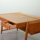 Clausen and Maerus Oak Wooden Design President Writing Desk for Eden 1960s