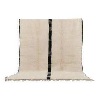 Moroccan rug in natural wool 2.5 x 1.5 m