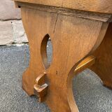 2 Scandinavian Brutalist chairs Pierre Chapo School Mid Century Wood 1960