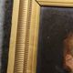 Huile sur panneau de bois, portrait d'enfant époque Empire