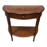 Console demi-lune, style Louis XVI