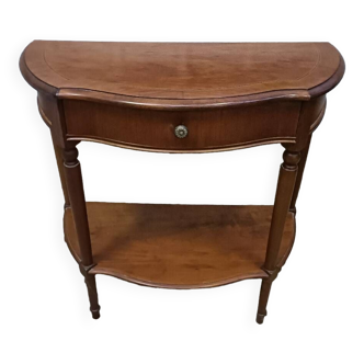 Console demi-lune, style Louis XVI