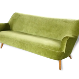 Sofa sofa year 50/60 organic iced green style Kurt Ostervig Organic Sofa