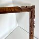 Antique handcarved frame Cedarwood 29.5 cm x 24 cm