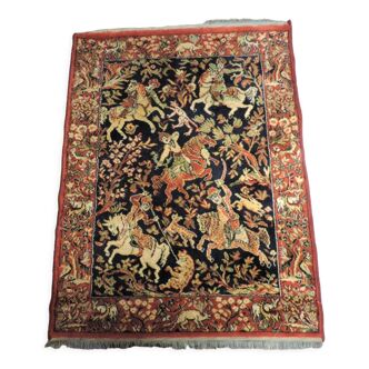 Tapis d'orient en laine fait main