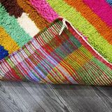 Colorful handmade rug 250cm x 150cm