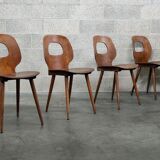 Set of 4 Baumann chairs