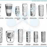 Mid-Century Spiky Glass Vase by Pavel Panek, Czech Republic / 1971