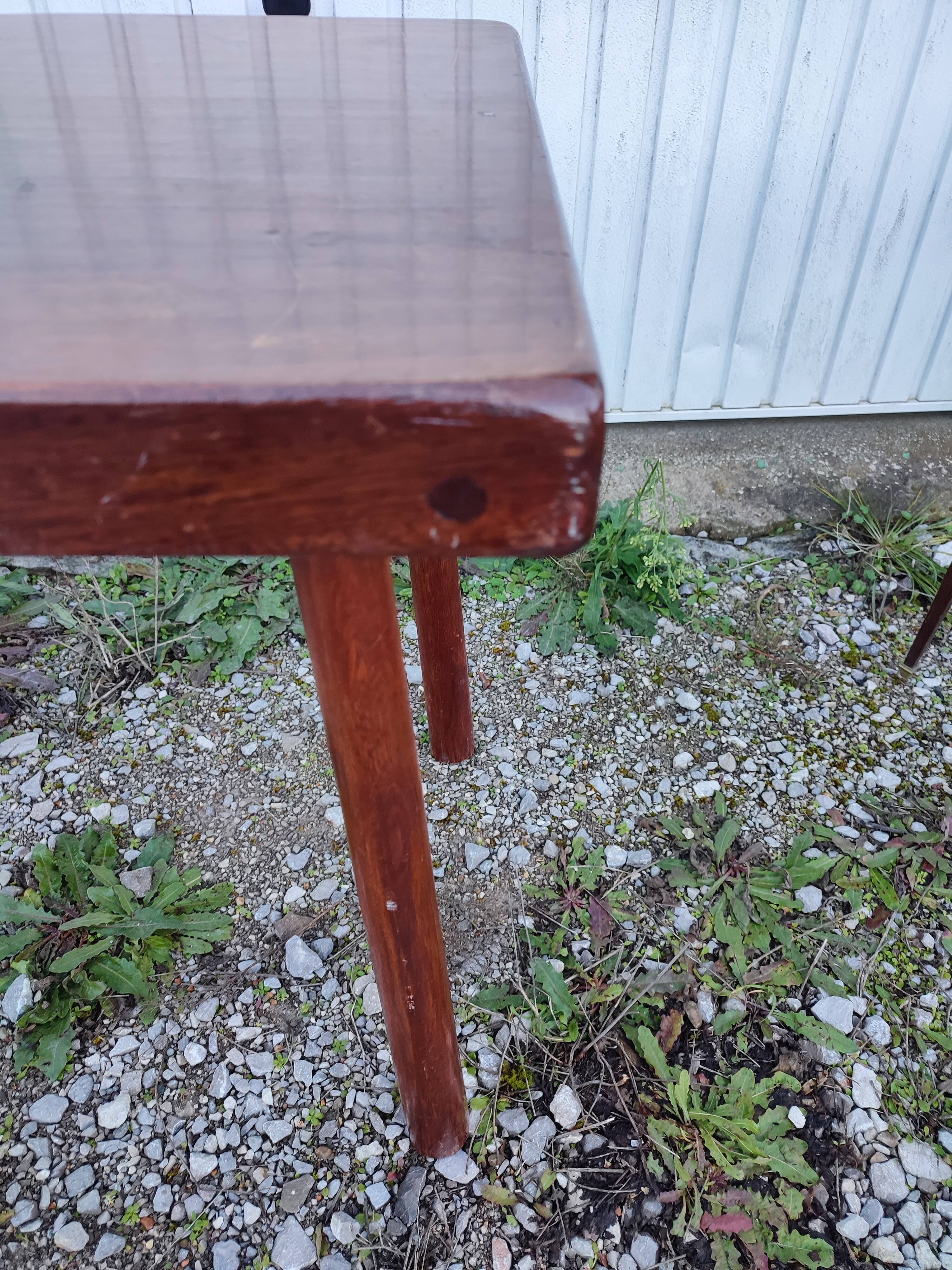Teak side table Pierre Le Gall