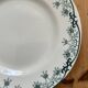 Set of 4 antique flat plates “Terre de Fer”
