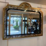 Tahitian mother-of-pearl mirror - 1940s