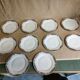 10 assiettes anciennes porcelaine de Limoges