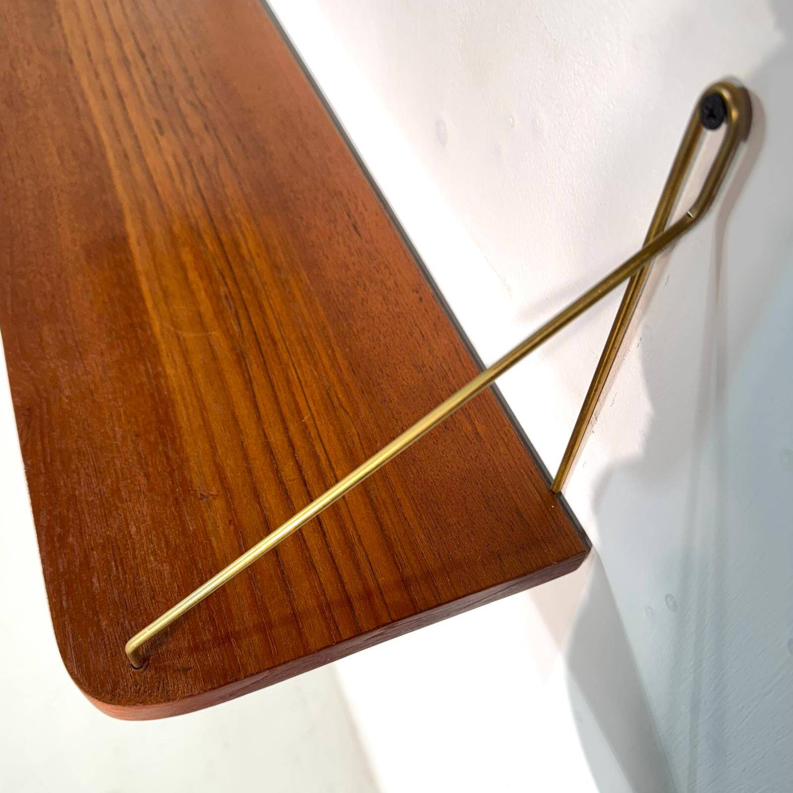 Set of two floating shelves, Danmark, 1960s