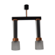Suspension vintage de Drukov 1960's
