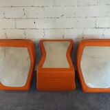 Leather sofa Saparella design Michel Ducaroy 70