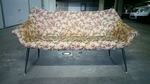 1 sofa et 2 fauteuil années 50