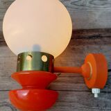 Orange wall lamp