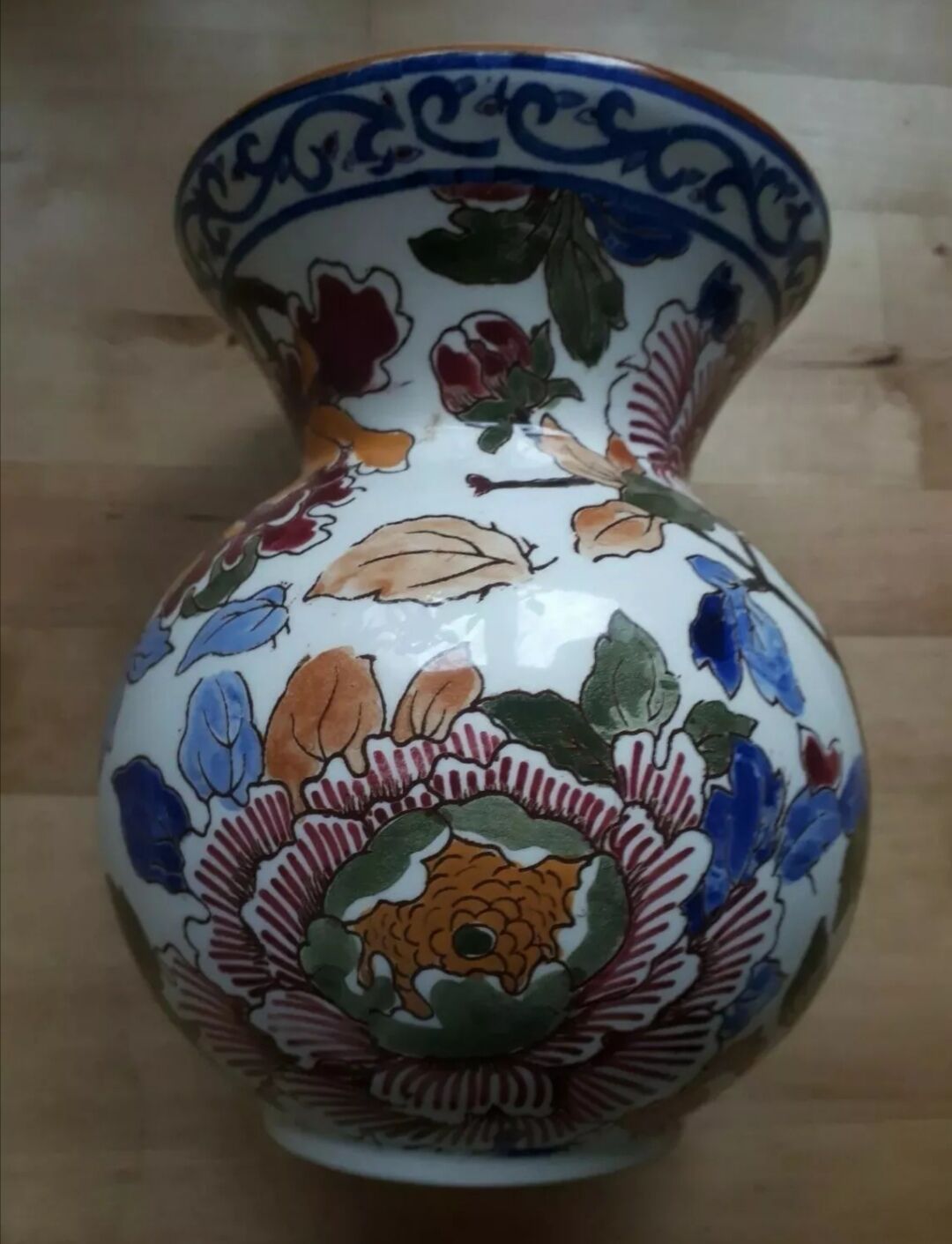 Vase ball Gien Peonies