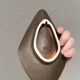 Søholm wall candlestick made of ceramic in blue colors 1960s
