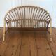 Rattan basket bed
