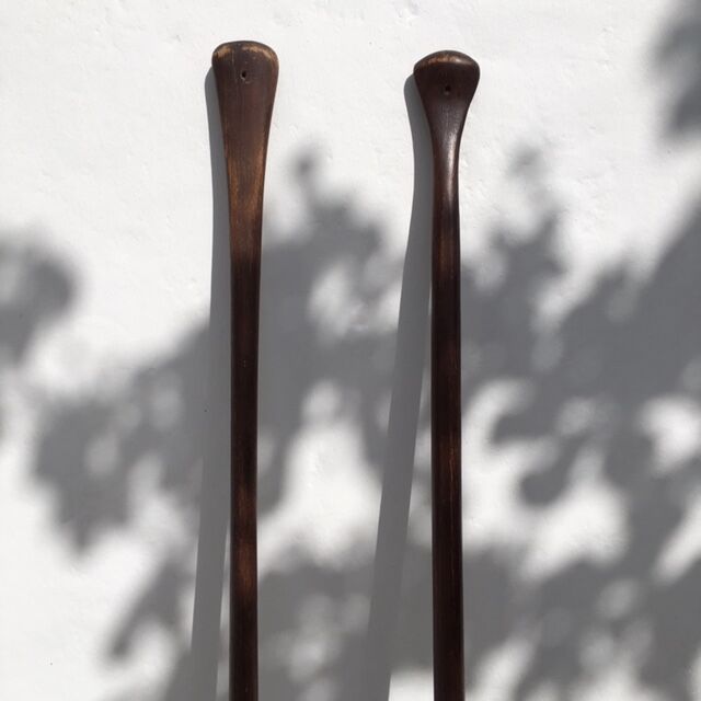 Pair of old oars