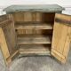 Parisian buffet 1900 greenish-blue patina
