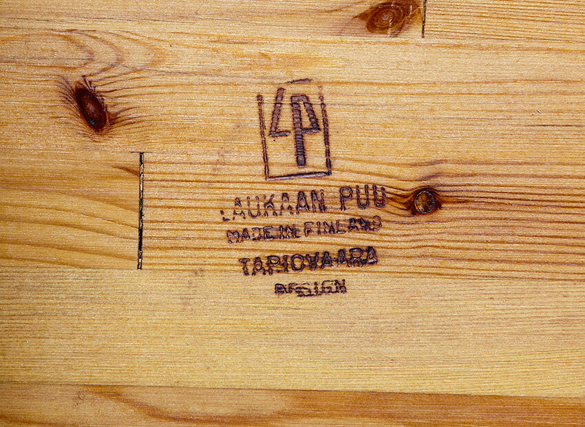 Table basse Pirkka par Ilmari Tapiovaara pour Laukaan Puu 1955