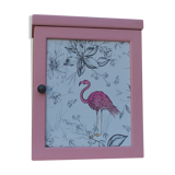 Pink pharmacy cupboard