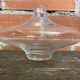 Vintage Glass Decanter Carafe Table Art #D850