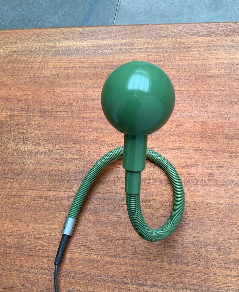 Vintage Italian Space Age Hebi table lamp by Isao Hosoe for Valenti Luce